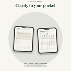 The Clarity 30| 30-Day Guided Journal for Intentional Living