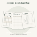 The Clarity 30| 30-Day Guided Journal for Intentional Living
